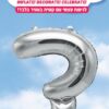 בלון מיילר "34 אות ד כסף