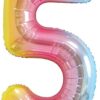 ספרה 5  34" צבעוני