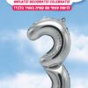 בלון מיילר "34 אות צ כסף