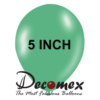 בלון 5" בצבע ירוק חבילה 100 יחידות DECOMEX