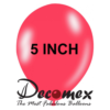בלון 5" בצבע רוזה חבילה 100 יחידות DECOMEX
