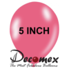 בלון 5" בצבע ורוד בהיר חבילה 100 יחידות DECOMEX
