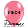 בלון 5" בצבע ורוד בייבי חבילה 100 יחידות DECOMEX