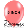 בלון 5" בצבע ורוד מקרון חבילה 100 יחידות DECOMEX