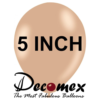 בלון 5" בצבע אבן קמאו חבילה 100 יחידות DECOMEX