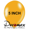 בלון 5" בצבע ענבר חבילה 100 יחידות DECOMEX