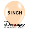 בלון 5" בצבע עור חבילה 100 יחידות DECOMEX