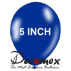 בלון 5" בצבע כחול נייבי חבילה 100 יחידות DECOMEX