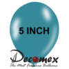 בלון 5" בצבע פסטל טורקיז חבילה 100 יחידות DECOMEX
