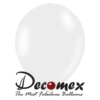 בלון 12" בצבע לבן 100 חבילה 100 יחידות DECOMEX